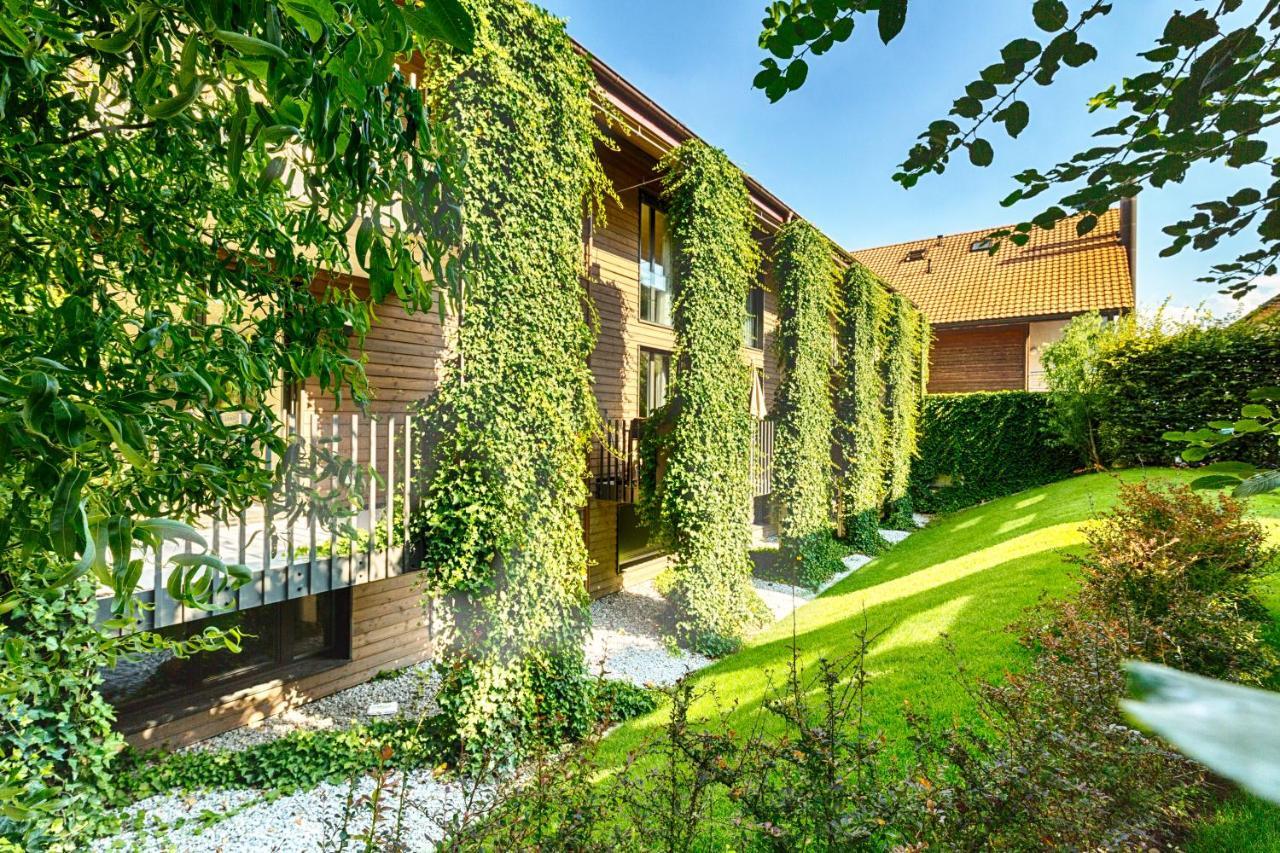 Hotel La Croix Blanche Hauterive  Dış mekan fotoğraf